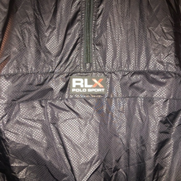 RALPH Lauren polo sport rlx black jacket Medium M - Picture 3 of 4
